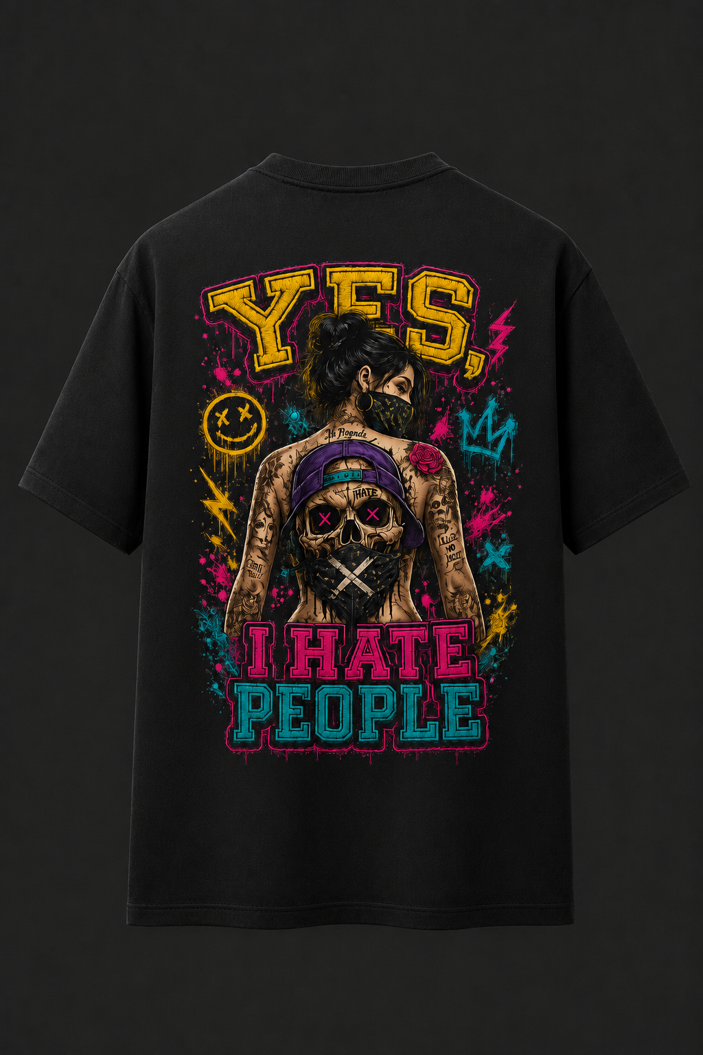 YIHP Oversize Shirt Girl
