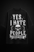 YIHP SK-White Oversize Shirt