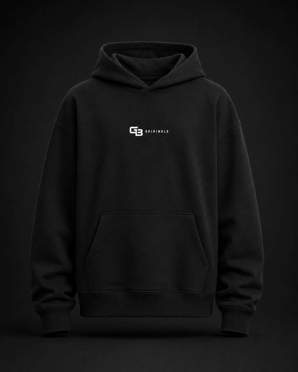 Pain Is Temporary Premium Hoodie schwarz Frontansicht