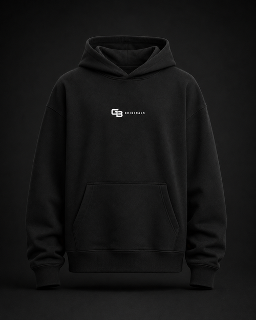Pain Is Temporary Premium Hoodie schwarz Frontansicht